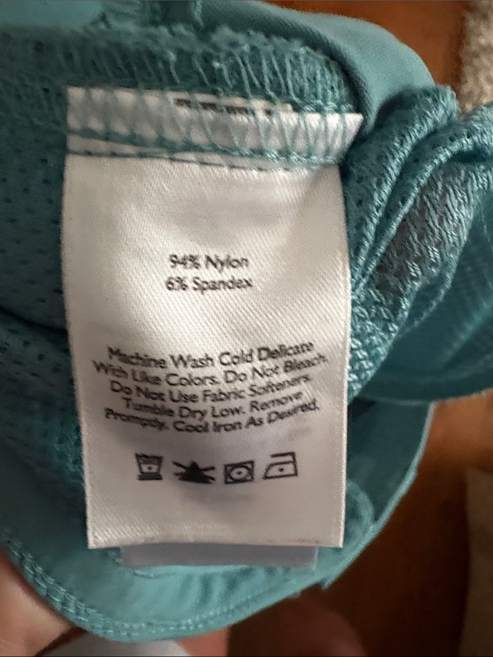 Eddie Bauer Teal Women's Active Shorts - Picture 5 of 5